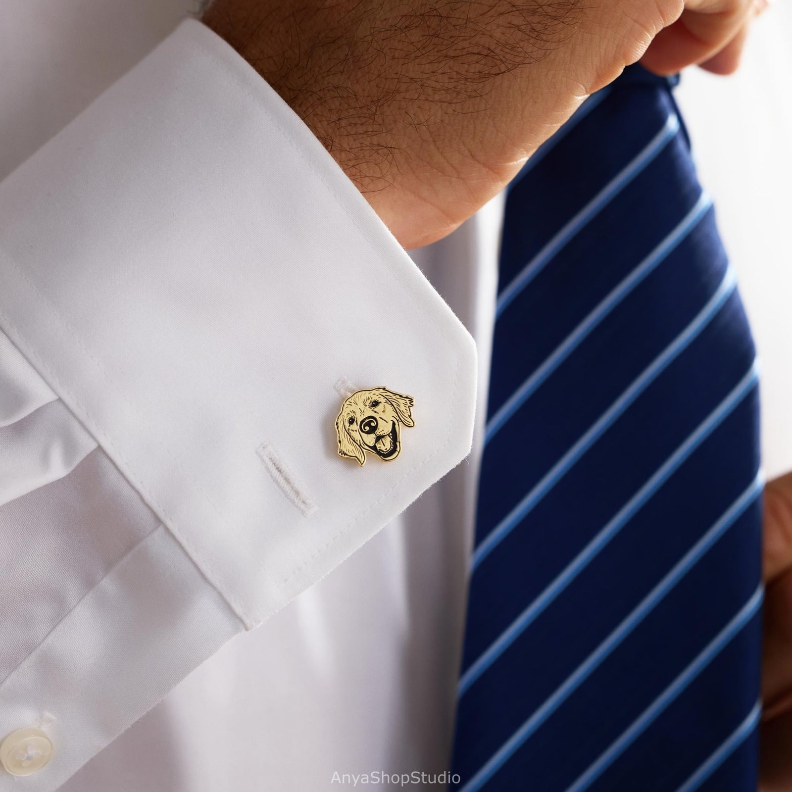 REFERENCE IMAGE · Custom Pet Portrait Cufflinks, Engraved Pets Cufflinks, Personalised Groom Gift, Fathers Day Gift, Anniversary Men Gift, Wedding Jewellery