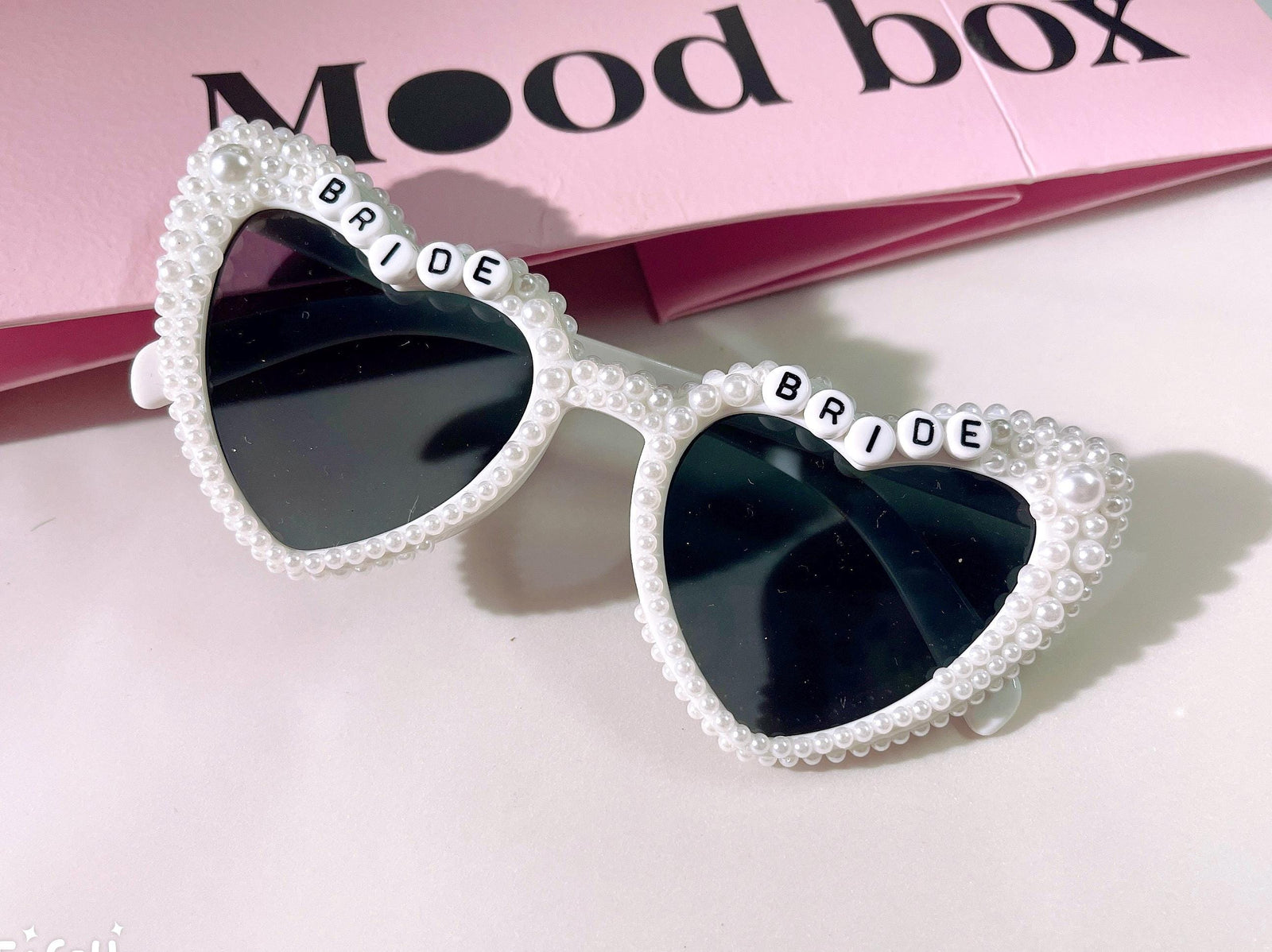 REFERENCE IMAGE · Personalized Bride To Be Sunglasses,Bride Sunglasses,pearl sunglasses bride,Bride Heart Sunglasses,Bridal Shower,Bachelorette Sunglasses