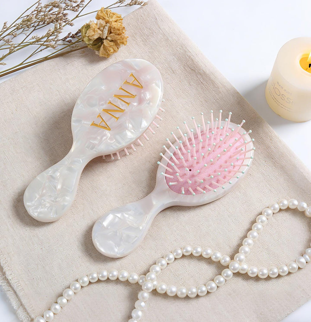 Personalized Name Comb, Custom Mini Hair Comb, Engraved Purse Comb, Custom Hairbrush, Bridesmaid Gift, Gift For Her · image 8