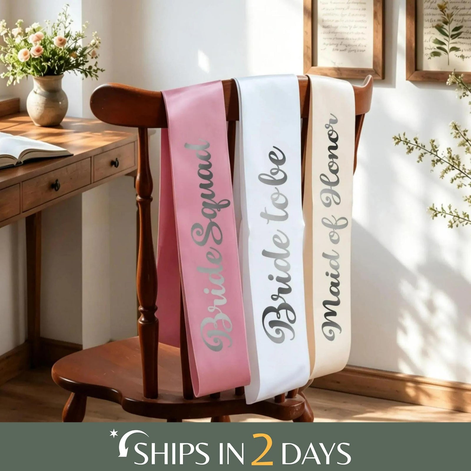 REFERENCE IMAGE · Personalized Sash for Bridal Shower, Bachelorette Party, Birthday, Graduation [N]